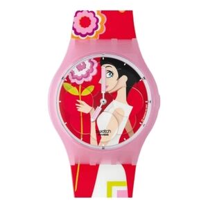 Swatch Puzzle Motion FLOWER BALLET - SUPV100 Watch (NIB)